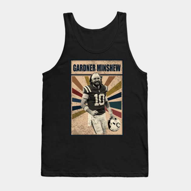 Indianapolis Colts Gardner Minshew Tank Top by RobinaultCoils
